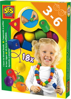 Ses Creative - Nauka nawlekania koralików - SE 14808