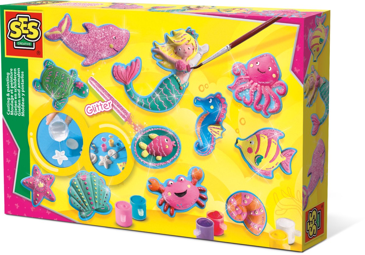 Ses Creative Odlewy gipsowe figurki z oceanu