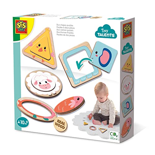 Ses, Duo Kształty Puzzle Dla Malucha