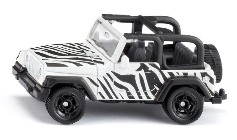 SIKU 15 1546 Siku GREY- Jeep Wrangler Safari