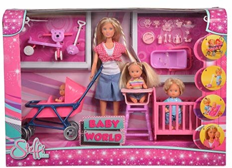 Simba 105736350 Steffi Love Baby World lalka