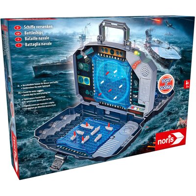 Simba Toys Elektroniczna gra w okręty ze światłem