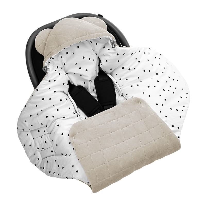 Sleepee Otulacz/kocyk do fotelika samochodowego Royal Baby Sand