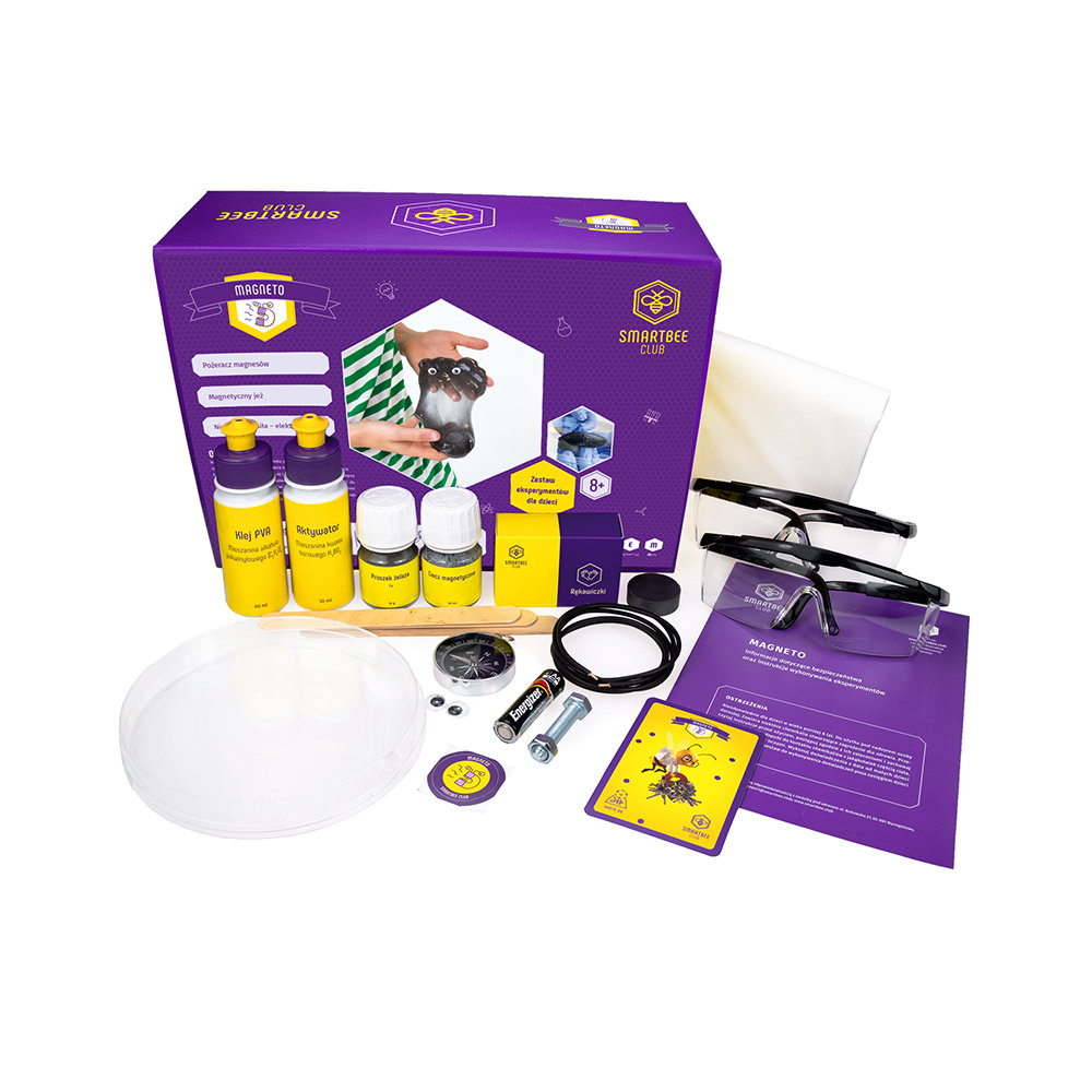 Smartbee Club Eksperymenty Doświadczenia- Magneto