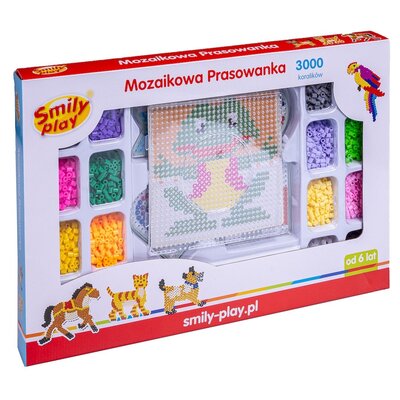 Smily Smily Play Mozaika Prasowanka Koraliki Zestaw Kreatywny SP83640 ** KUP Z DOSTAWĄ TEGO SAMEGO DNIA DO NAJWIĘKSZYCH MIAST ** 0000044795