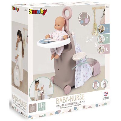Smoby Baby Nurse Wielofunkcyjna walizka 220374