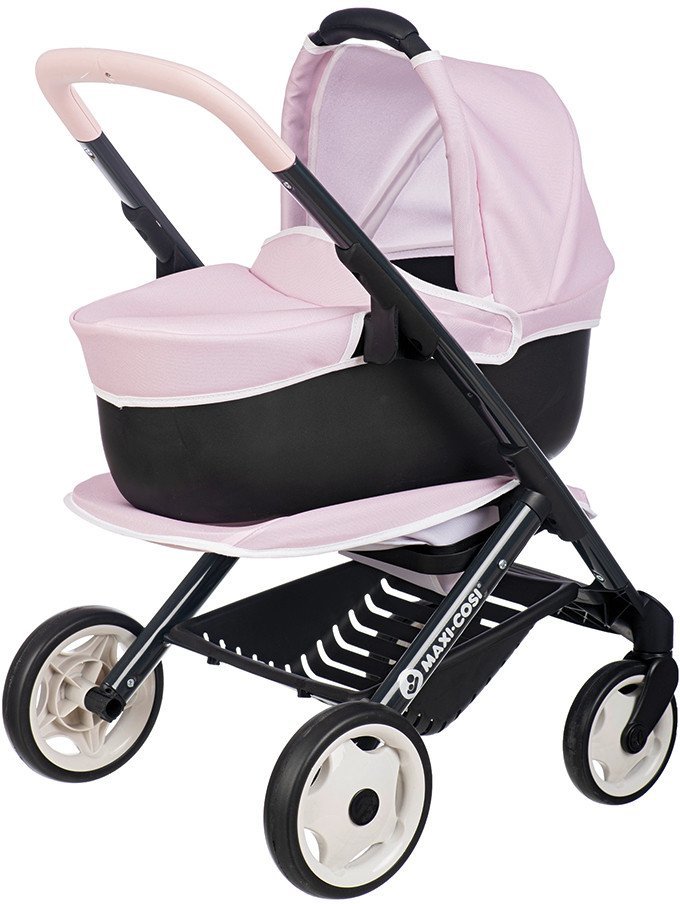 SMOBY Maxi Cosi wózek 3w1 różowy 253121