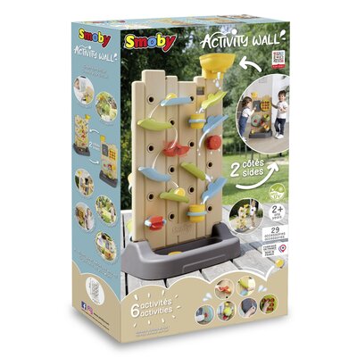 SMOBY Ścianka Aktywności Dwustronna - Tablica Manipulacyjna Montessori