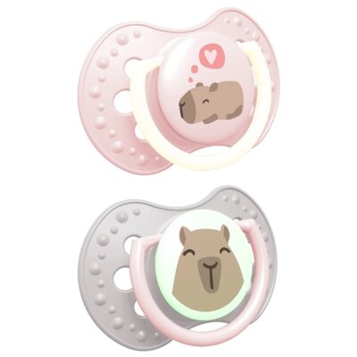 Smoczek LOVI CapiChill Girl 0-6 m (2 szt.)