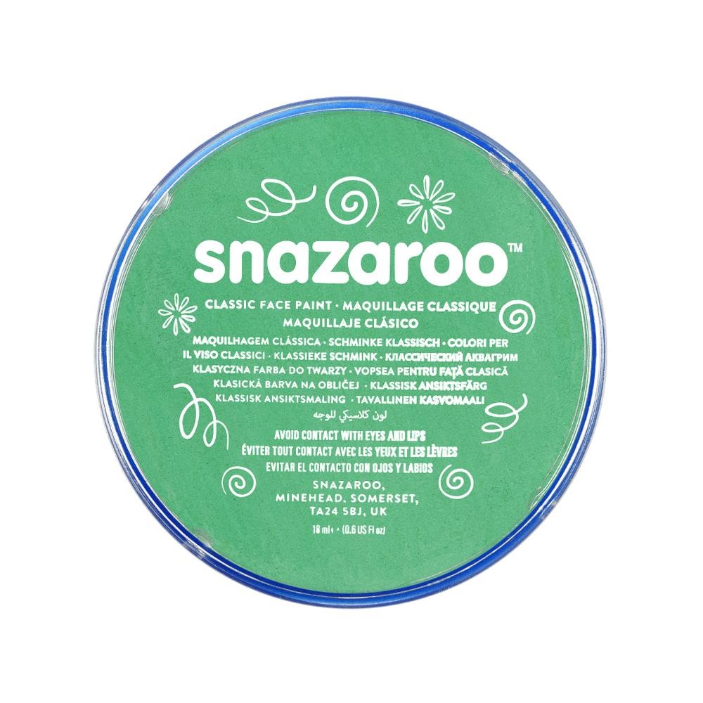 SNAZAROO farba do twarzy 18ml JASNY ZIELONY