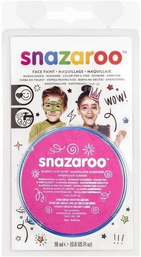 Snazaroo Farba do twarzy i ciała 18ml jasny różowy