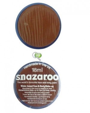 Snazaroo Farby do malowania twarzy 18ml RDZAWY BRĄZOWY 1118977