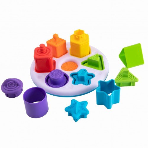 Sorter Kształtów Kolorów Plugzy Fat Brain Toys