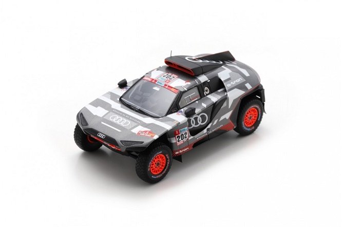 Spark Model Audi Rs Q E-Tron #202 Dakar 2022 Sain 2 1:43 S3187