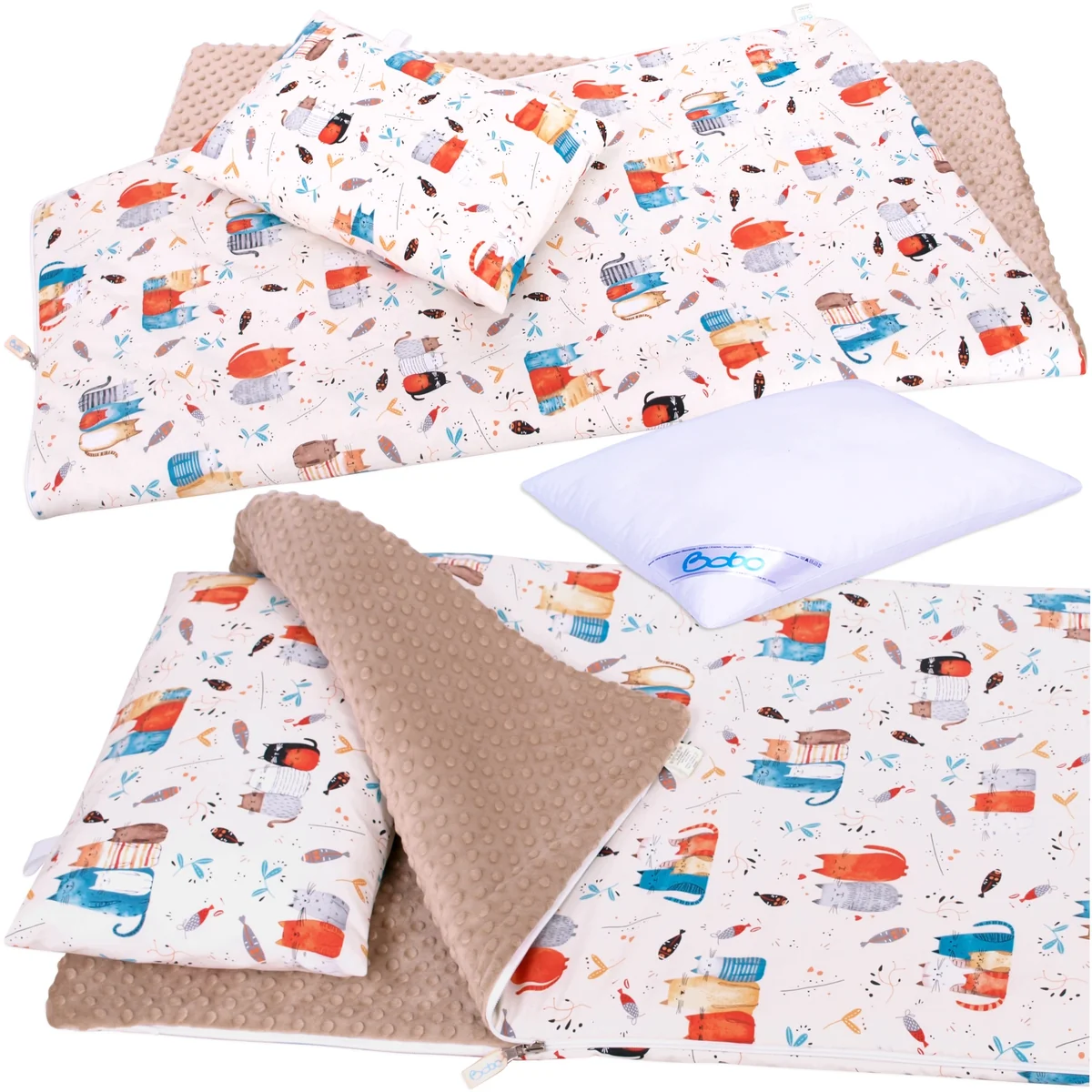 Śpiworek BOBO do przedszkola, żłobka 120x60 śpiwór minky, minki dla dziecka