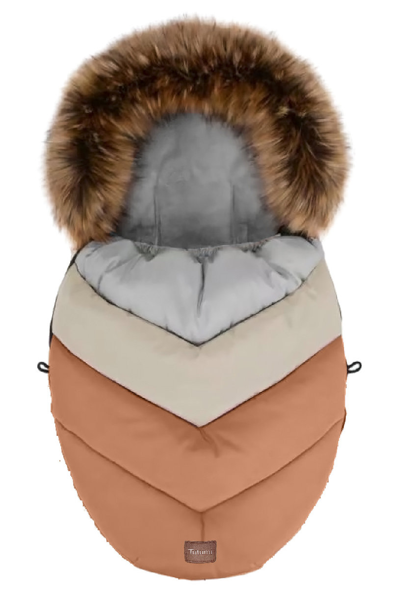 Śpiworek Teddy Pro-V Pomarańczowy Pastel