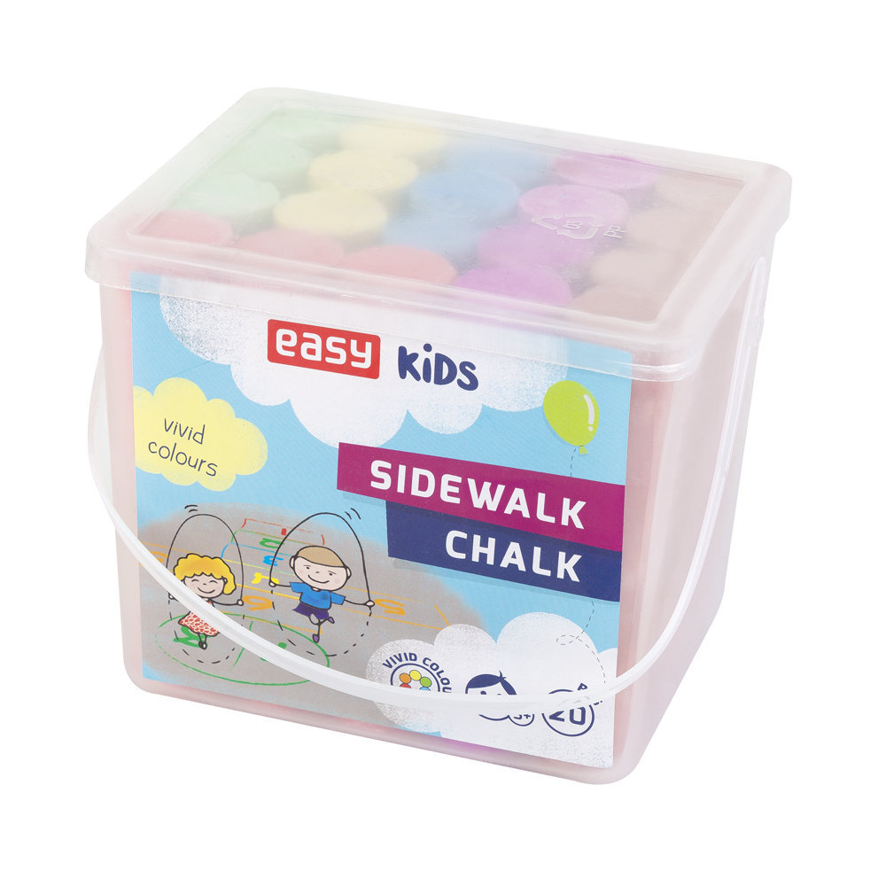 Spokey Kreda chodnikowa 5 kolorów 20 sztuk