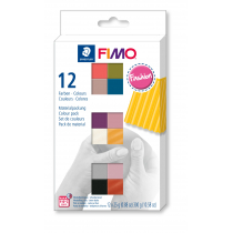 STAEDTLER Fimo Soft 12x25g kolory Fashion - Staedtler