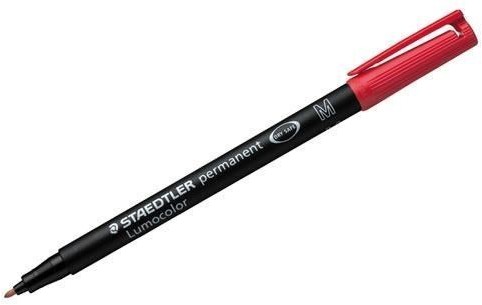 Staedtler Foliopis Lumocolor ST317-2 czerwony (10szt)