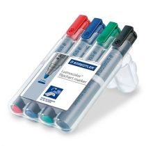 Staedtler Marker Lumocolor flipchart 4 kolory