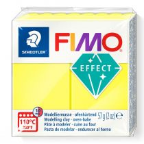 Staedtler Masa plastyczna termoutwardzalna Effect, neon żółty, 57g, kostka