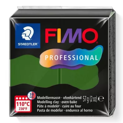 Staedtler Masa termoutwardzalna Fimo 57g zieleń liści