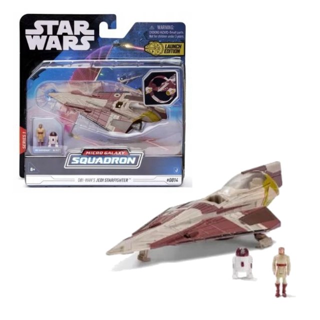STAR WARS Pojazd JEDI STARFIGHTER + figurka