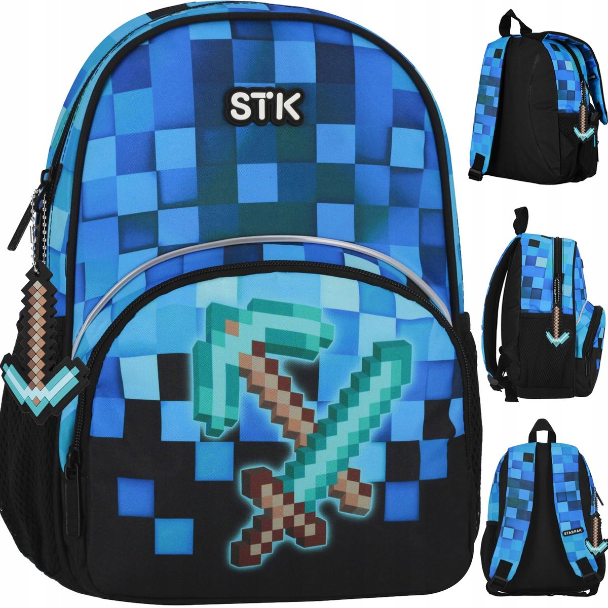 Starpak Plecak Wycieczkowy Pixel Blue 553461