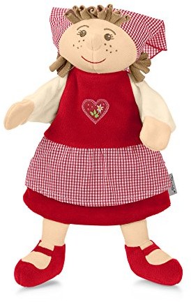 Sterntaler pacynka Gretel, 28 x 27 x 9 cm, czerwony