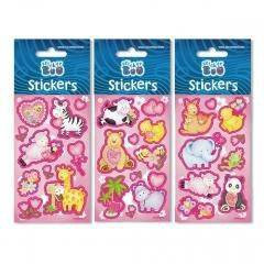 STICKER BOO Naklejki Sticker BOO silver serca