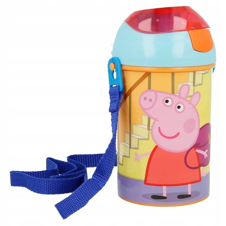 Stor, Świnka Peppa, Bidon niekapek, 450 ml