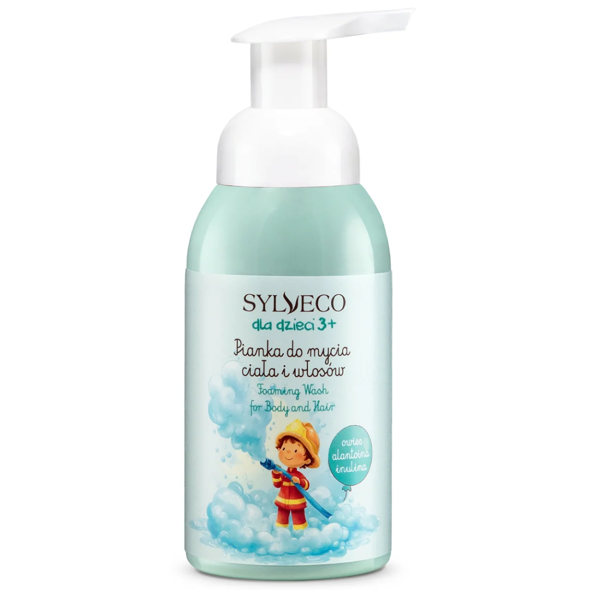 Sylveco Dla Dzieci, pianka do mycia ciała i włosów, guma balonowa, od 3 lat, 290 ml