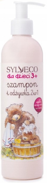 Sylveco Dla Dzieci Szampon Odżywka 2w1 Malinowa 300ml