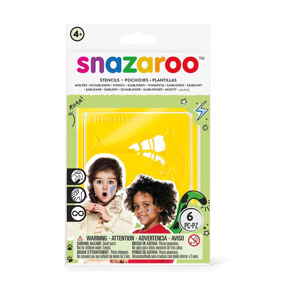 Szablony 6szt Uniwersalne SNAZAROOdo farb 1198012