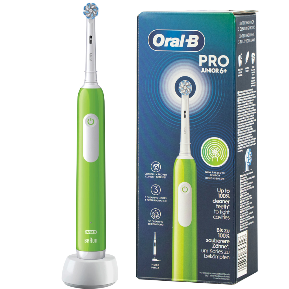 Szczoteczka Oral-B Pro Junior 6+ zielona