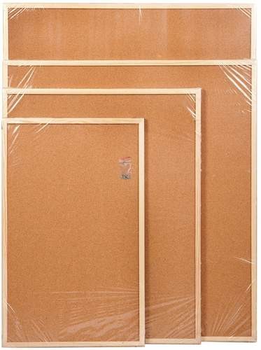 Tablica korkowa 60 cm x 90 cm w ramie drewnianej CET69)