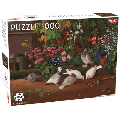 Tactic Flowers and Birds Puzzle 1000