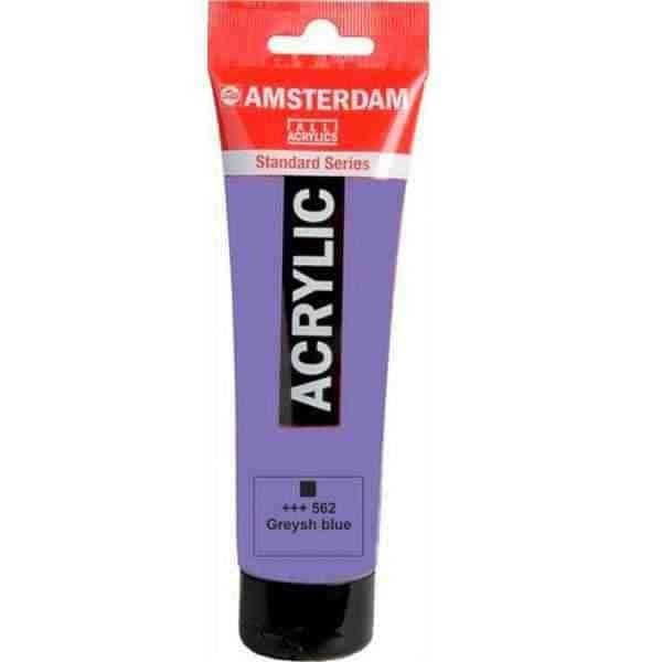 Talens Amsterdam, farba akrylowa, 120 ml, Ultramaryna fioletowa, jasna