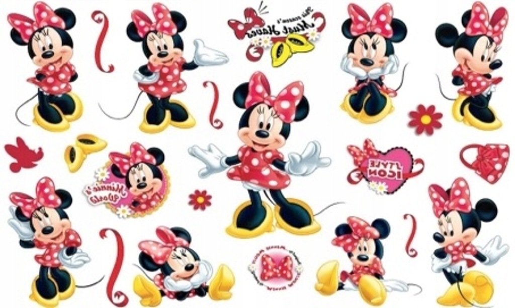 Tatuaże dla Dzieci Myszka Minnie (1 szt)