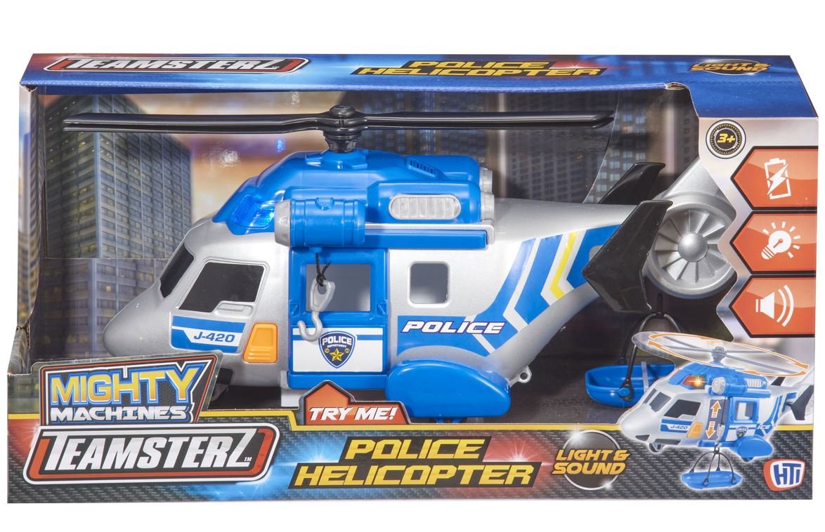 TEAMSTERZ helikopter policyjny św/dźw
