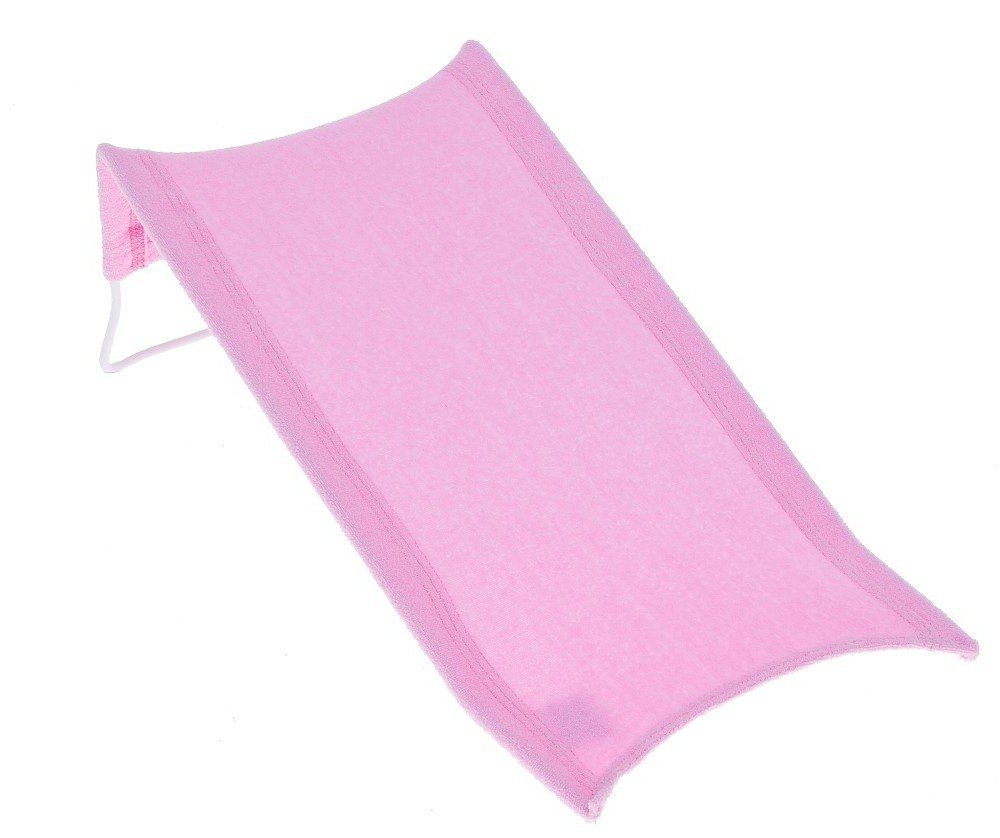 Tega Baby BABY baby Leżaczek kąpielowy frota DM-015 różowy 44733