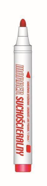Tetis Marker suchościeralny czerwony p12.