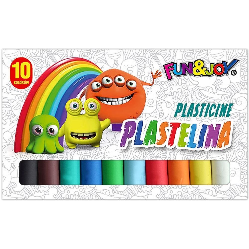Titanum PLASTELINA 10 KOL fun & joy