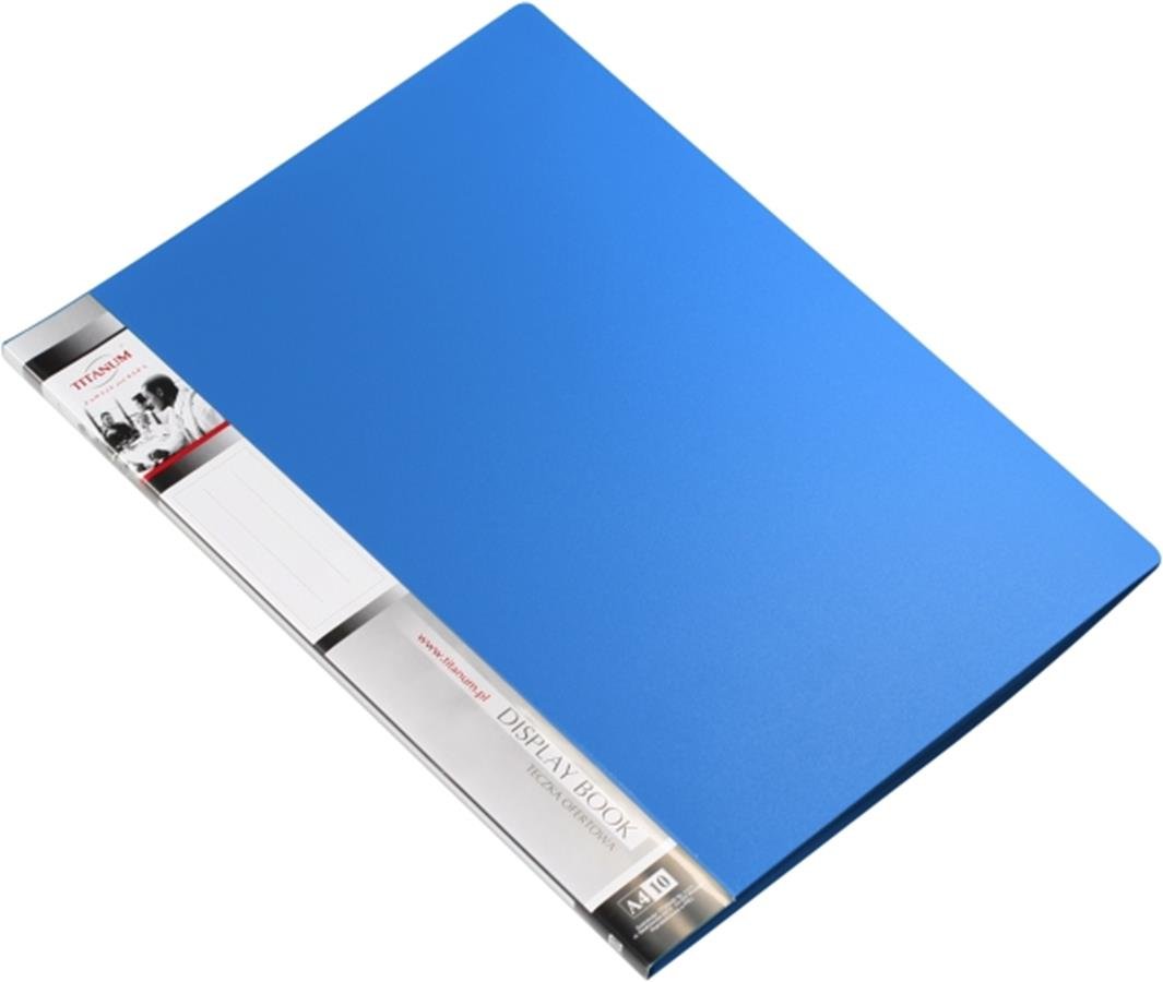 Titanum Teczka ofertowa A4 10 niebieska