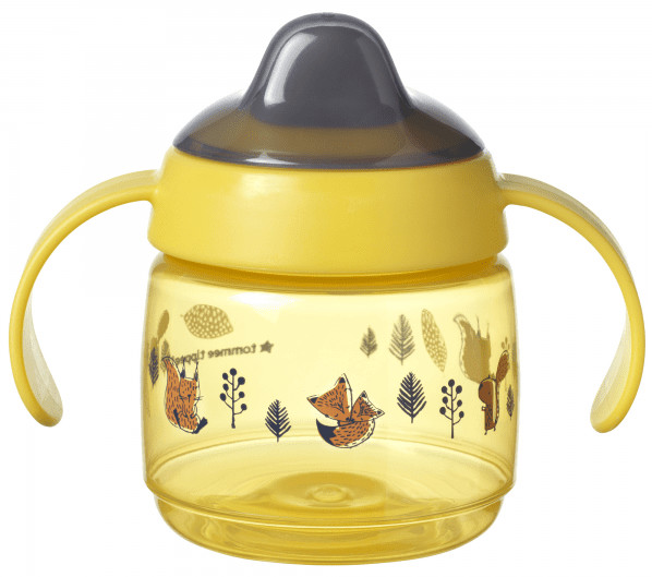Tommee Tippee Kubek niekapek Superstar 190ml 4m+ Yellow Raty 10x0% do 15.04.2022!