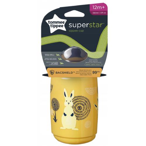 Tommee Tippee Kubek Superstar 390ml 12m+ Yellow Raty 10x0% do 15.04.2022!