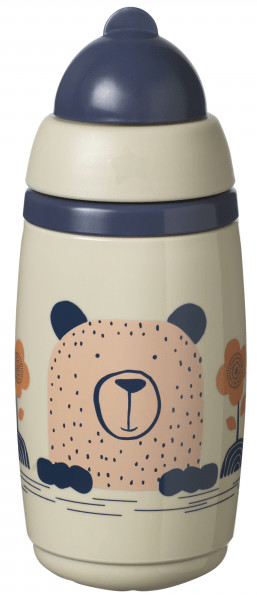 Tommee Tippee Termokubek Superstar ze słomką 266ml 12m+ Grey Raty 10x0% do 15.04.2022!