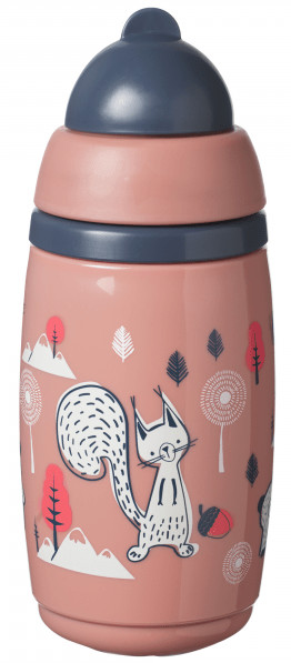 Tommee Tippee Termokubek Superstar ze słomką 266ml 12m+ Pink Raty 10x0% do 15.04.2022!