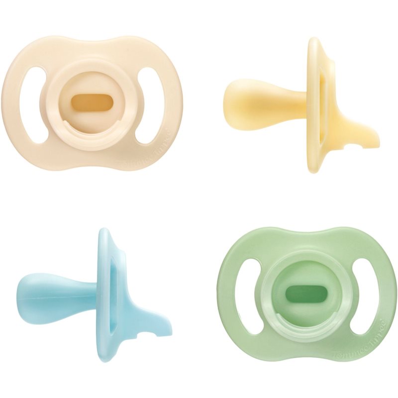 Tommee Tippee Ultra Light Stay Put 0-6 m smoczek Boy 4 szt.