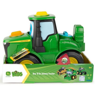 Tomy, John Deere traktor Johnny na kluczyk